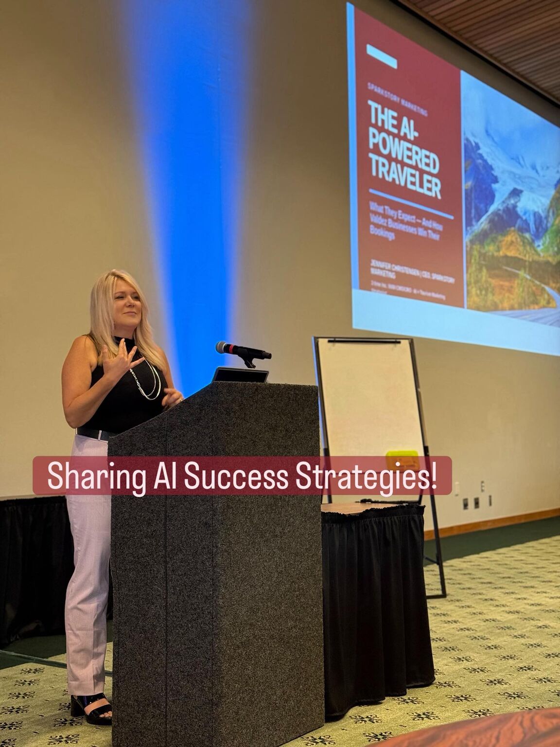 Jennifer Christensen — AI-Powered Traveler keynote, Valdez